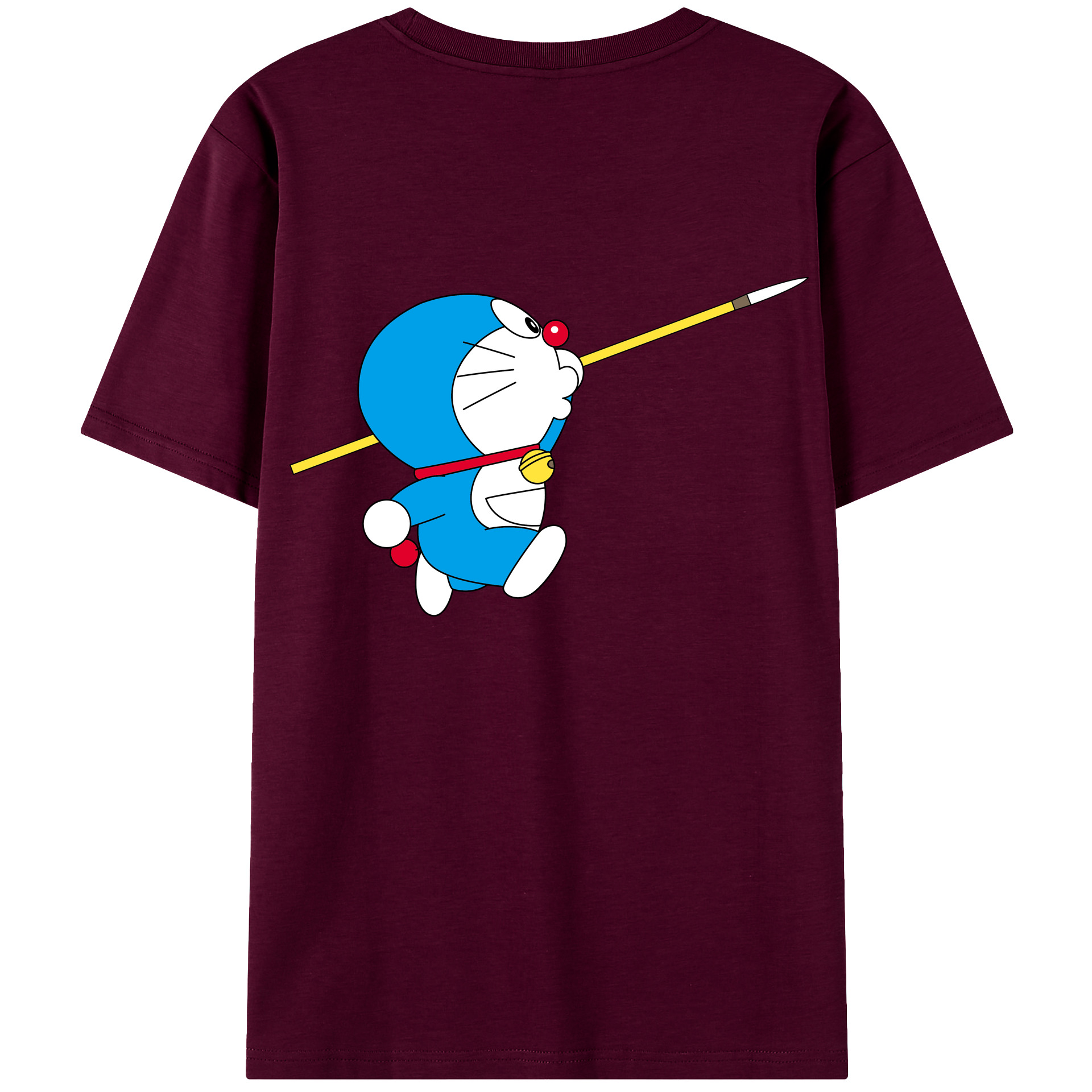 （画像用） ドラえもん Doraemon レディース半袖Tシャツ(バックプリント)